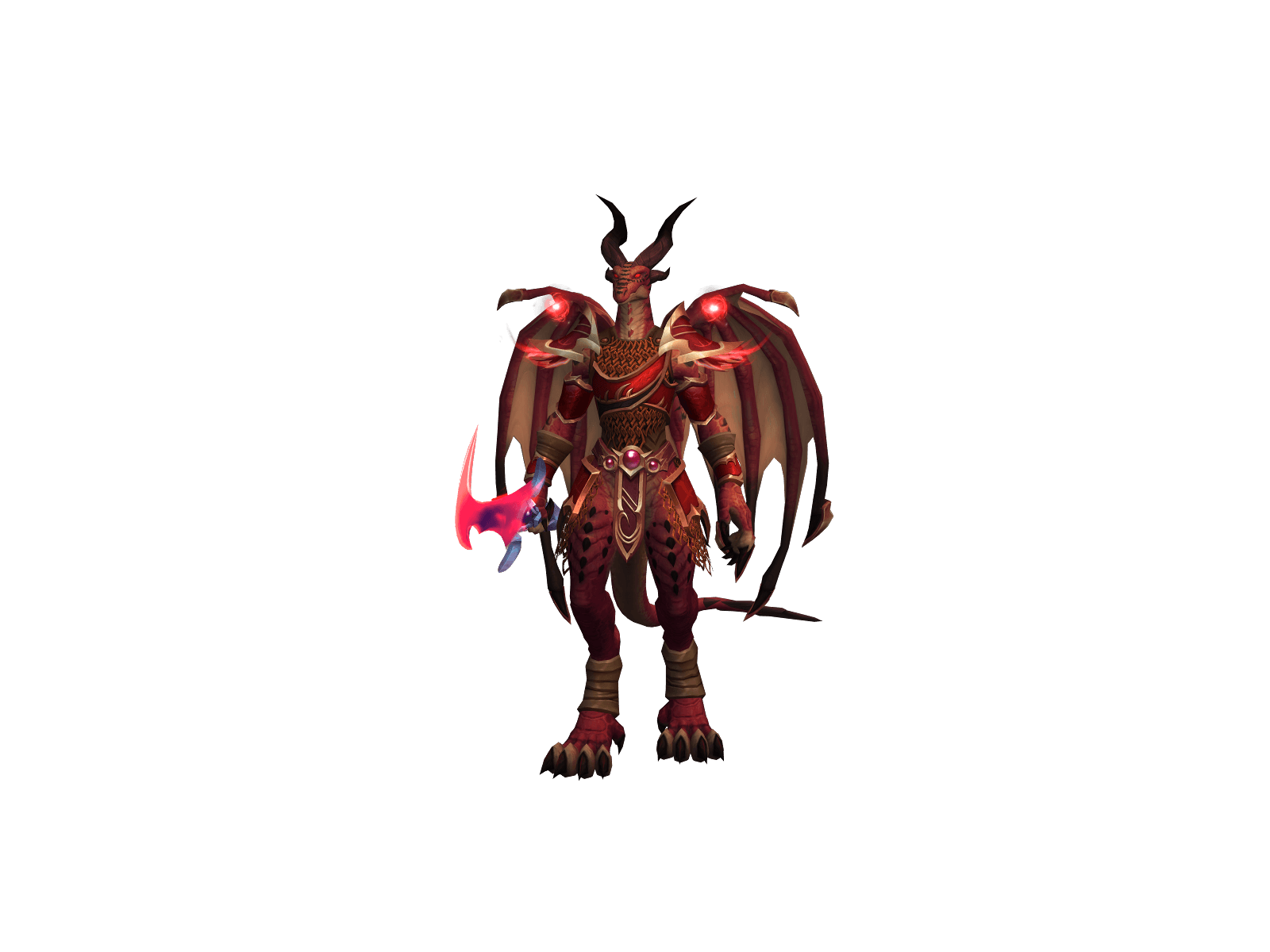 Full character render of Dracstylez