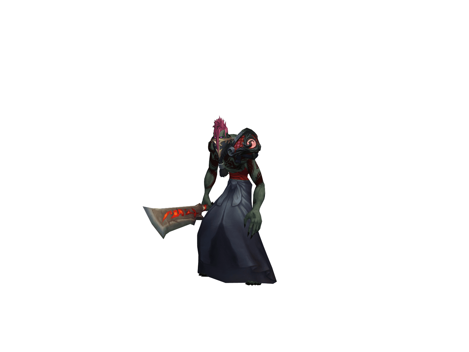 Full character render of Fortyhands