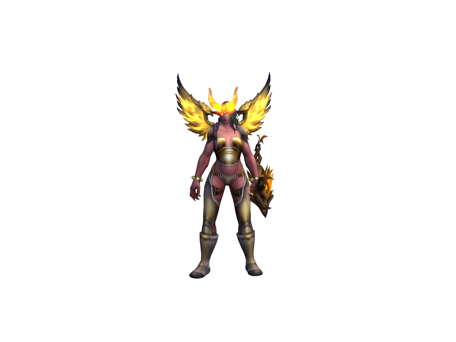 Full character render of Sarah