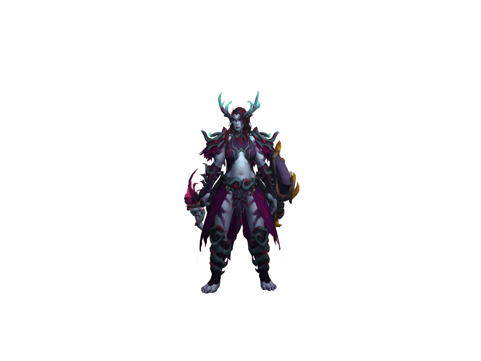 Full character render of Praxise