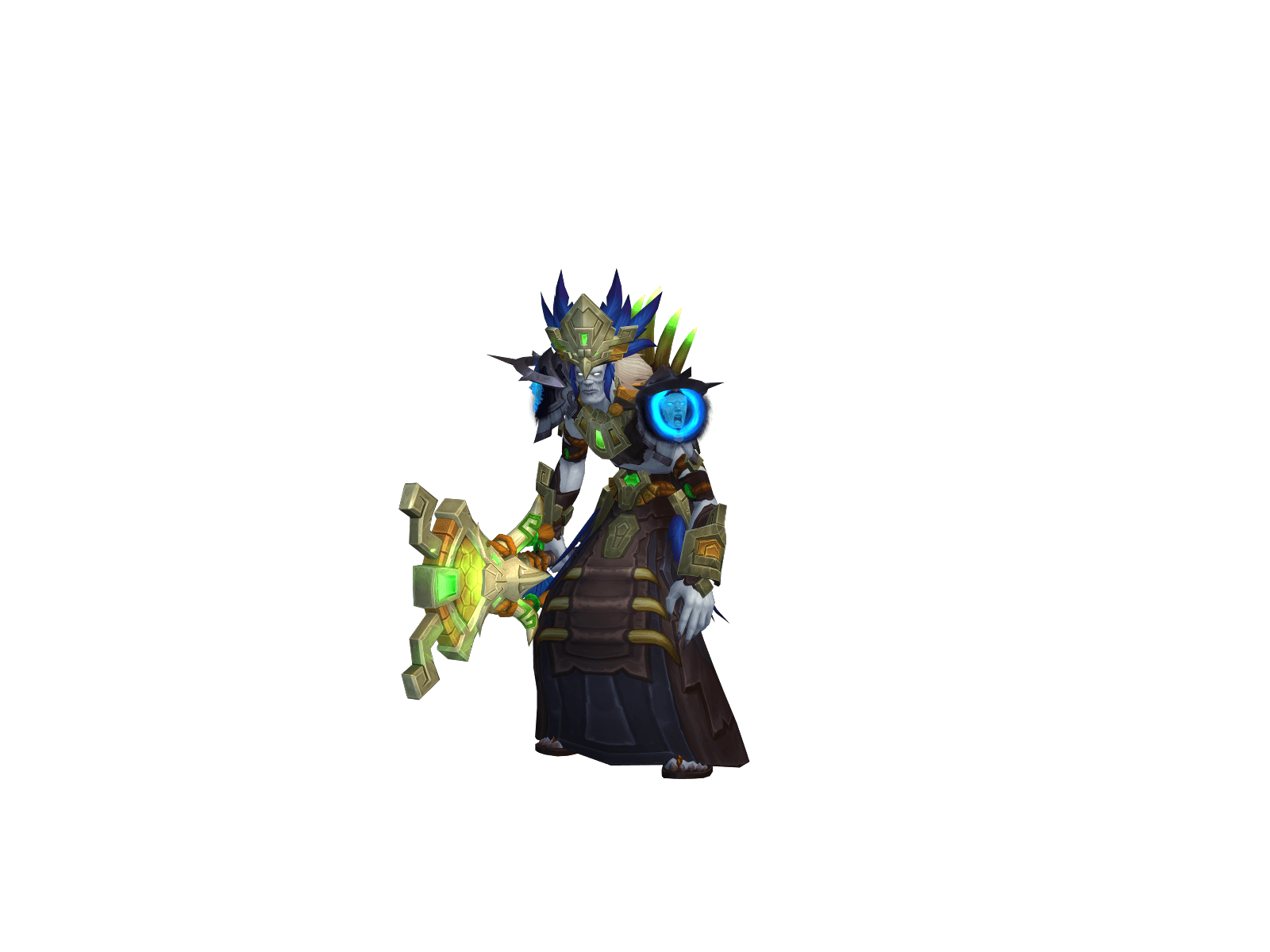 Full character render of Ninepriest