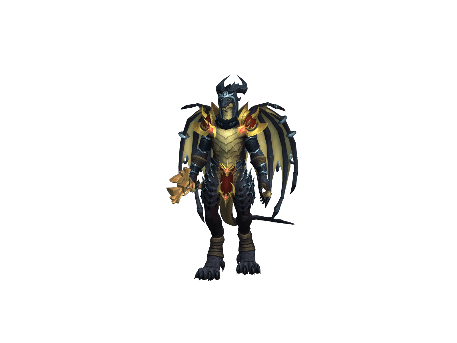 Full character render of Drakedrift
