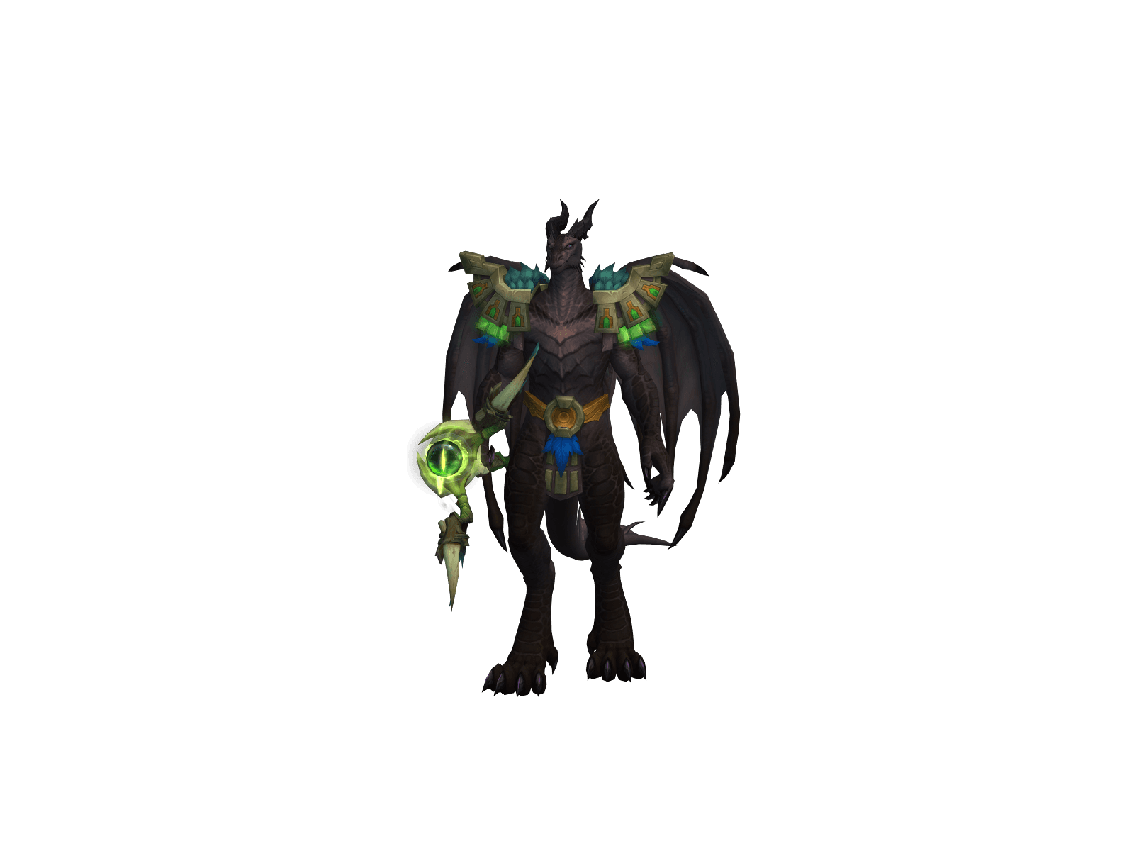 Full character render of Bigblkdragon