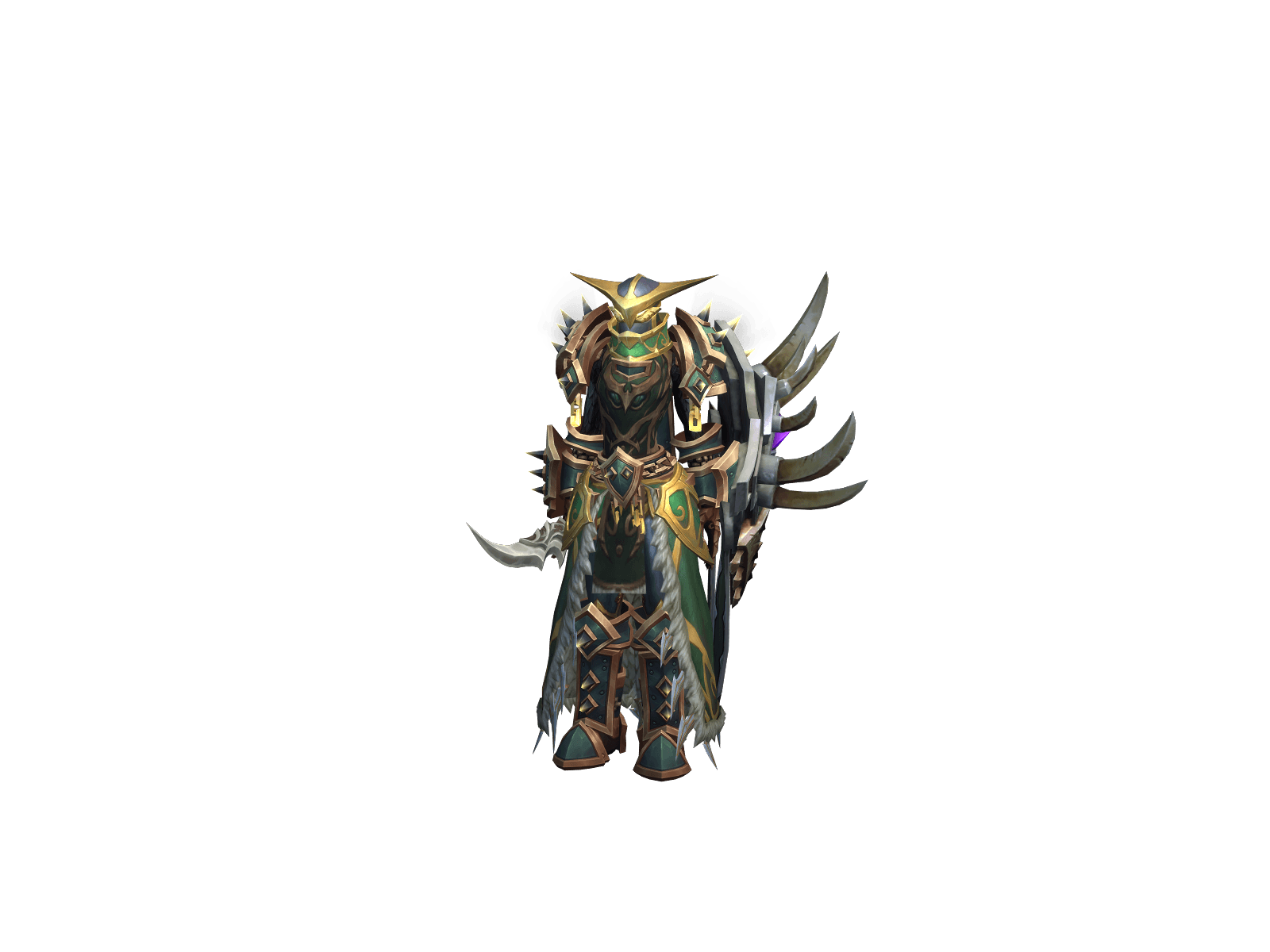 Full character render of Chainwarden