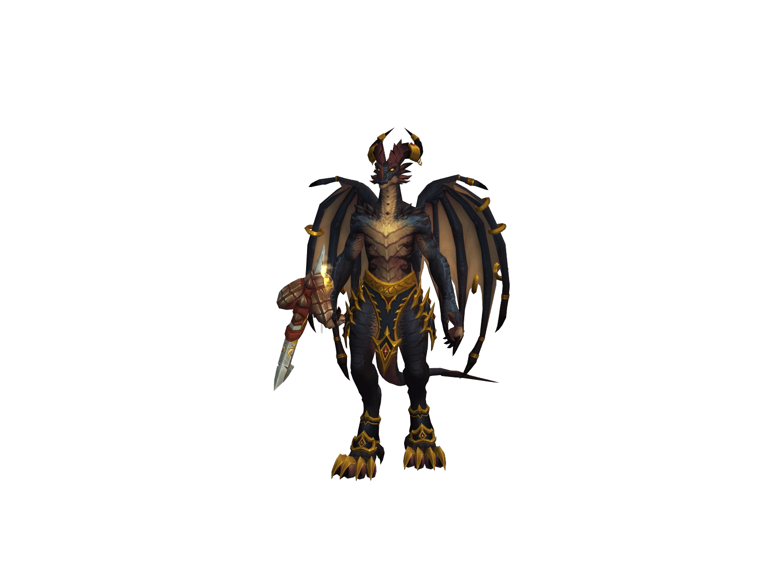 Full character render of Draeryth