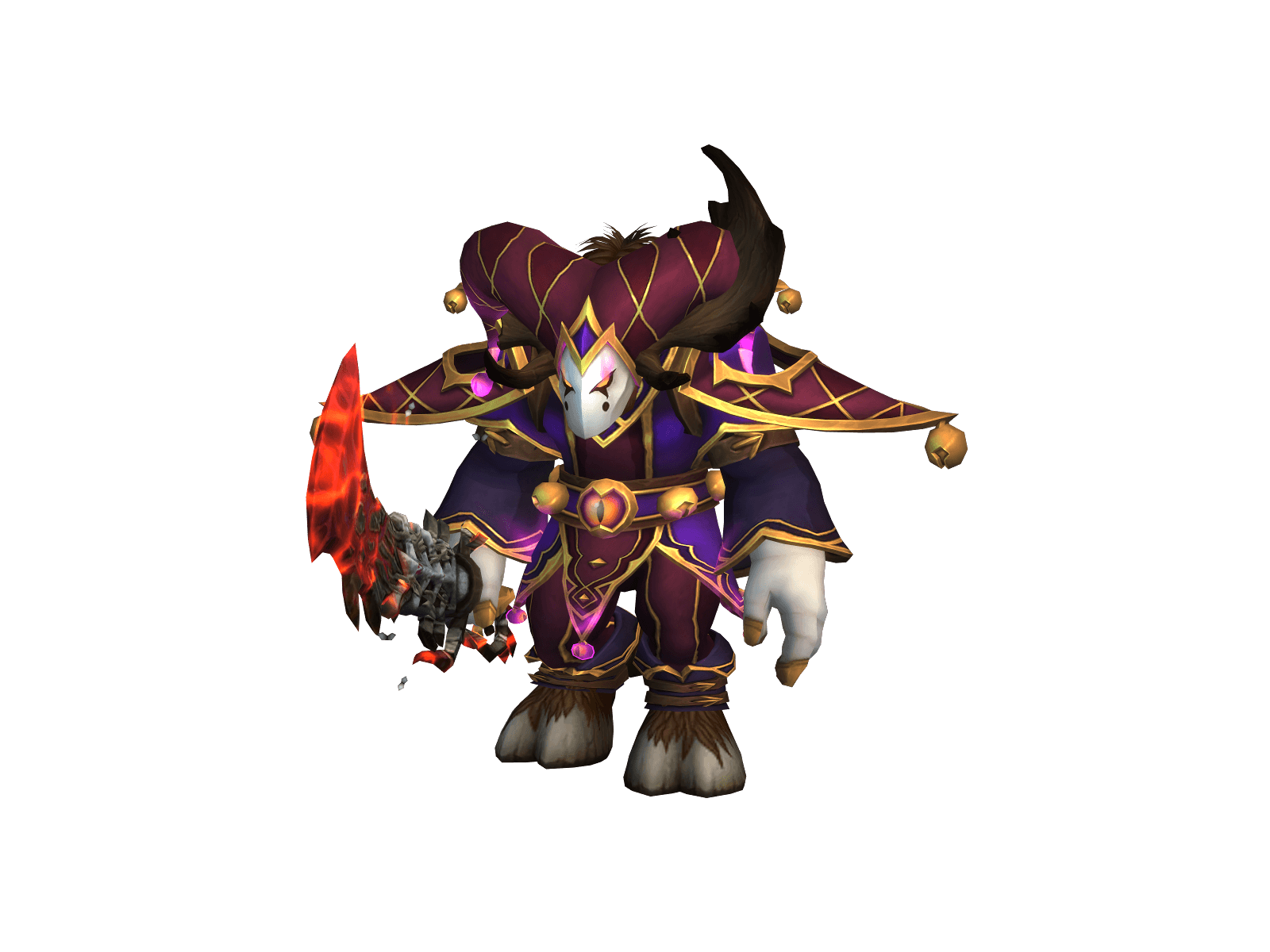 Full character render of Perc