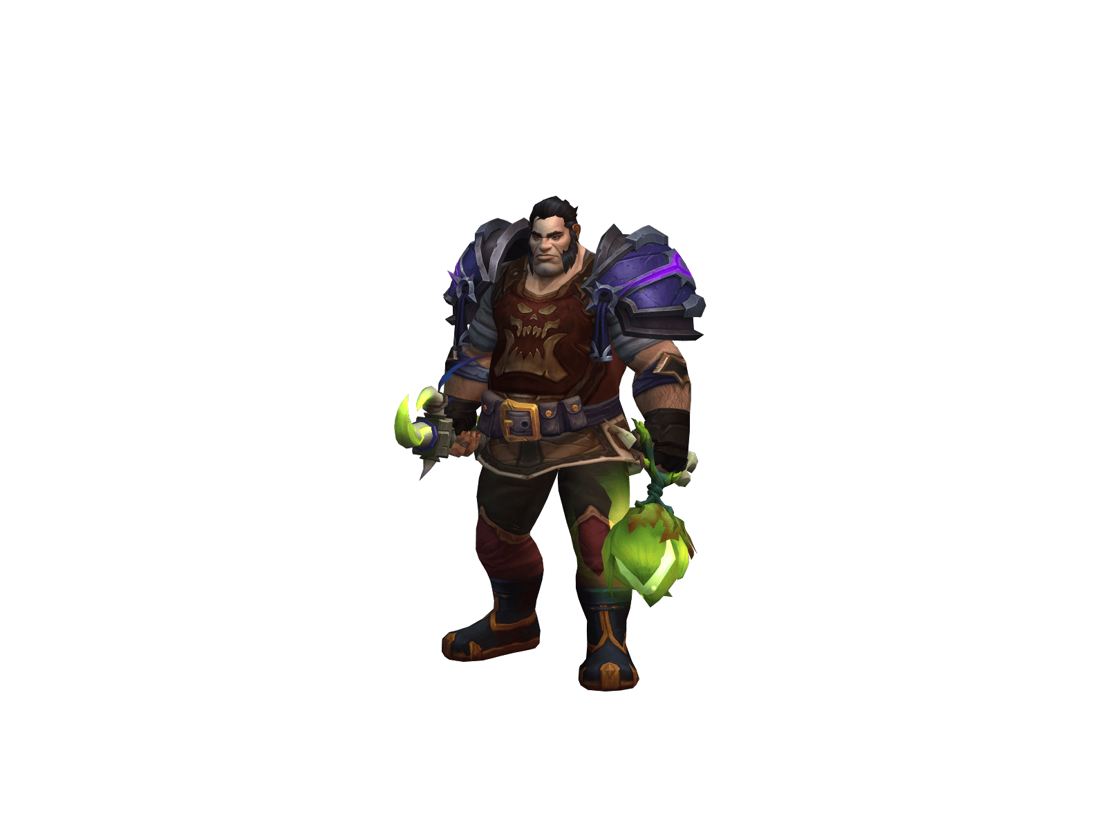 Full character render of Curamdero
