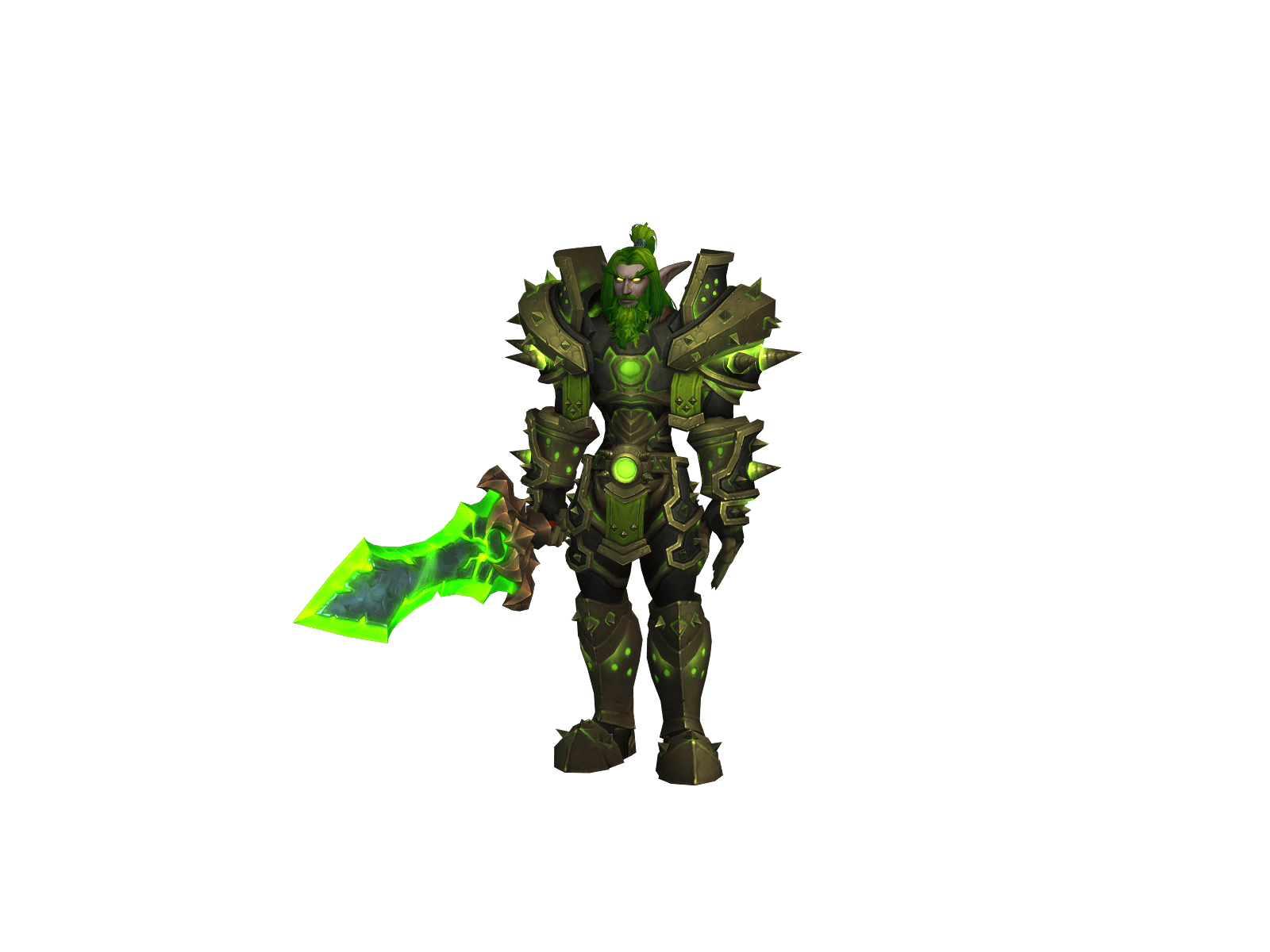 Full character render of Vrizzt