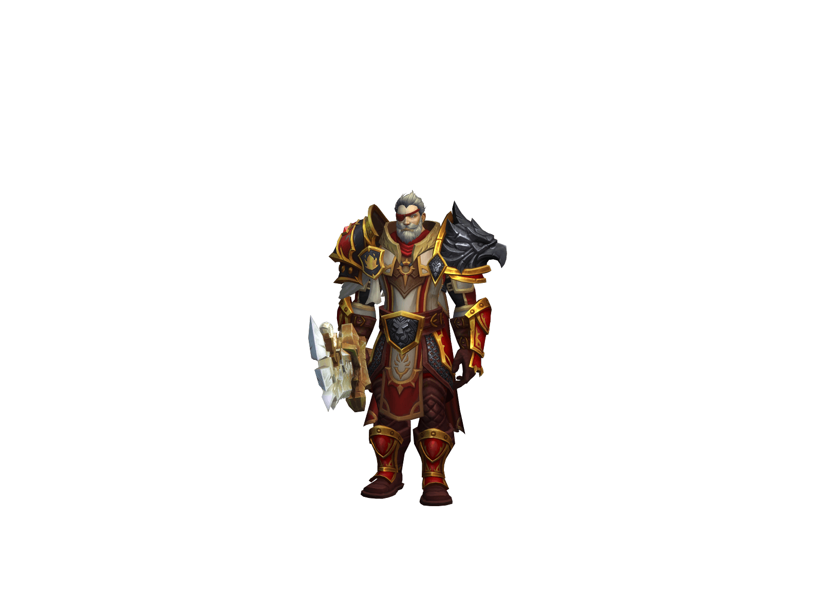 Full character render of Deltaknight
