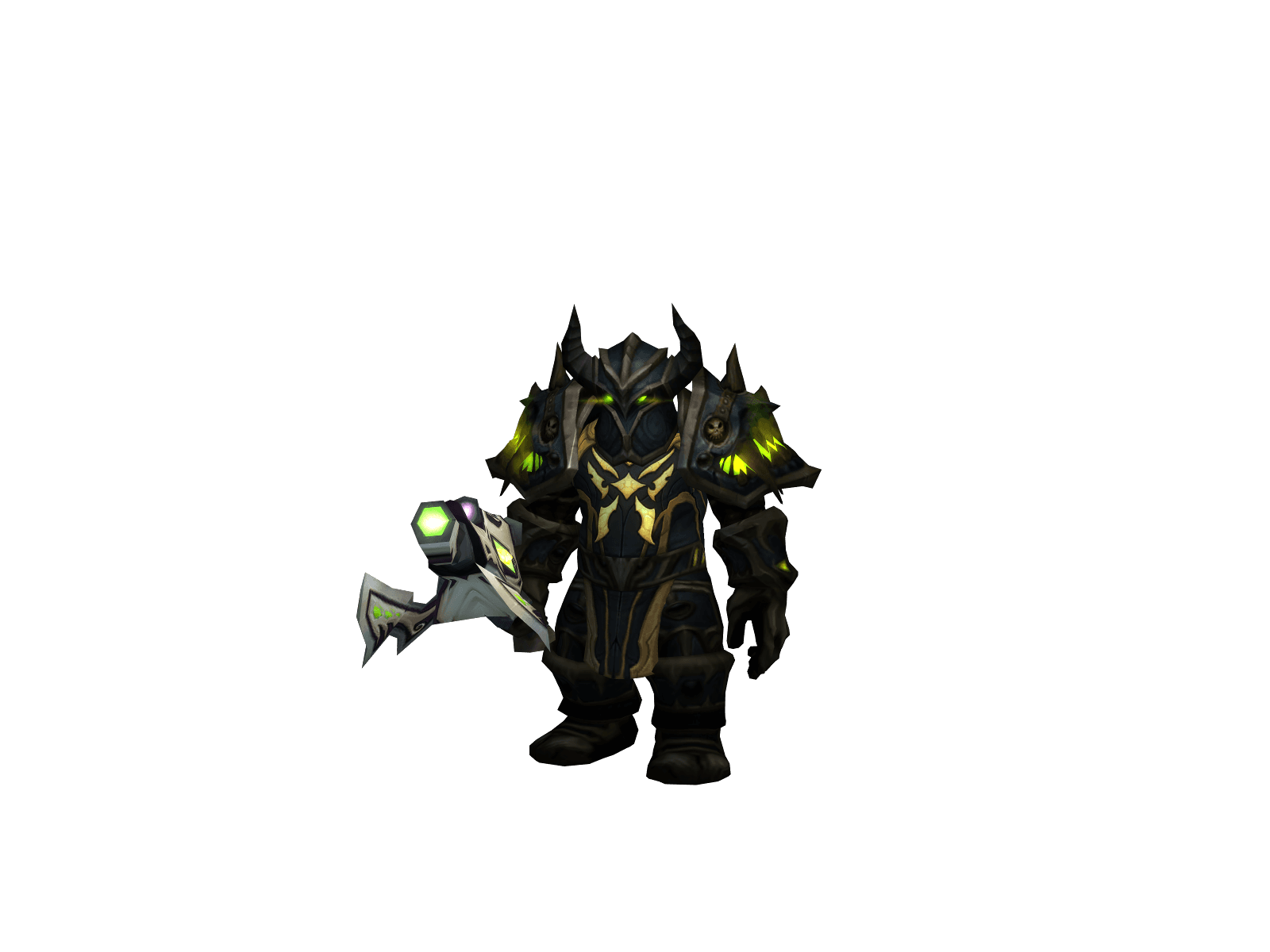 Full character render of Stoneforged