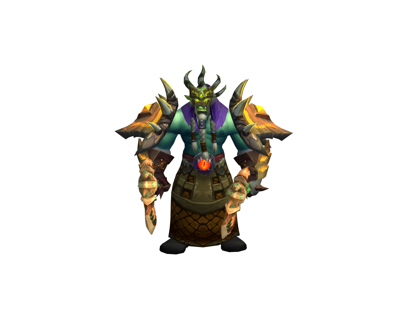 Full character render of Wezkker