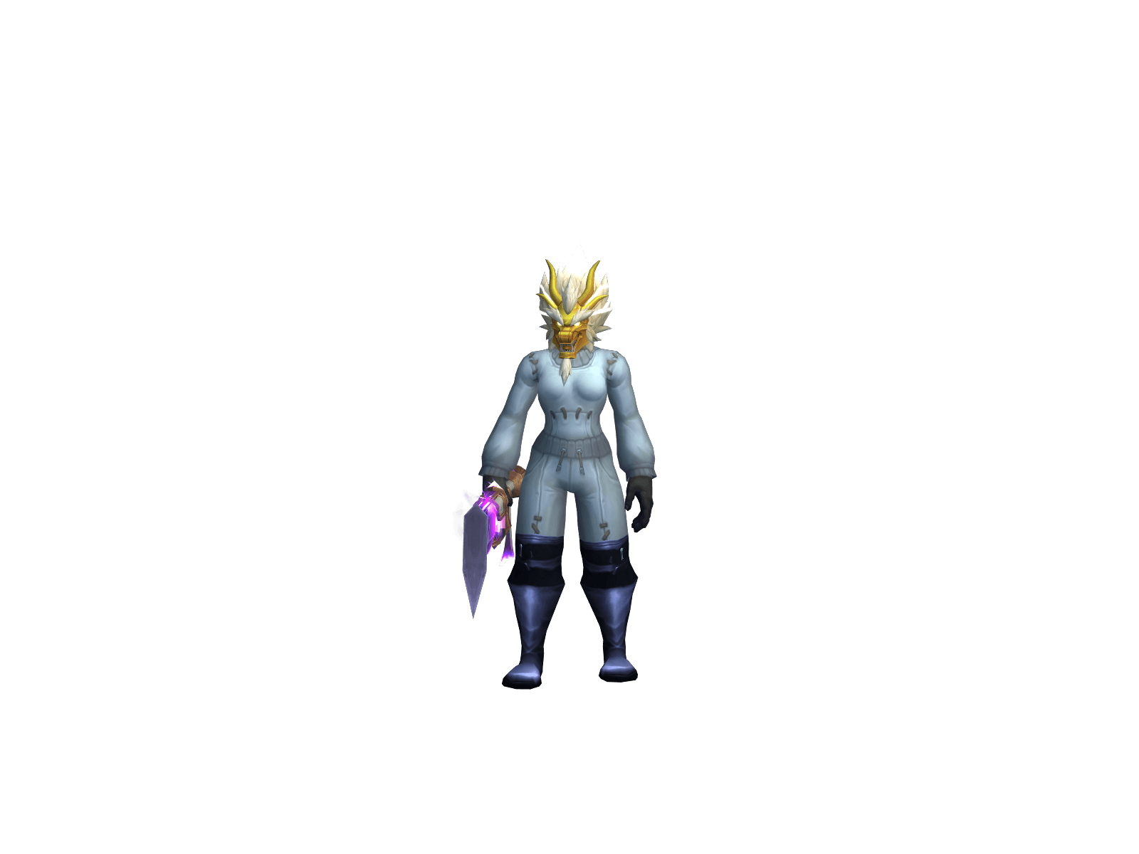 Full character render of Newfie