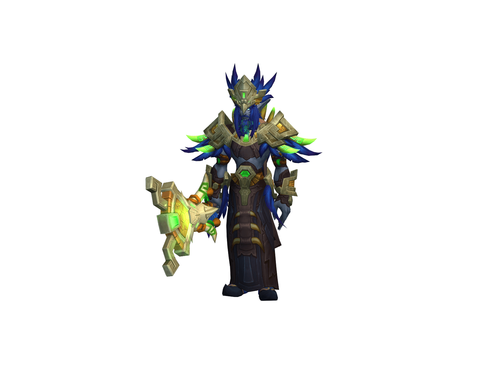 Full character render of Frostydamus