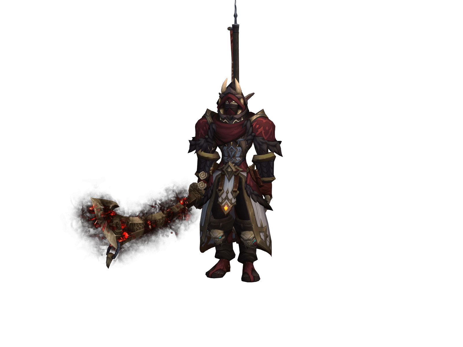 Full character render of Drasen