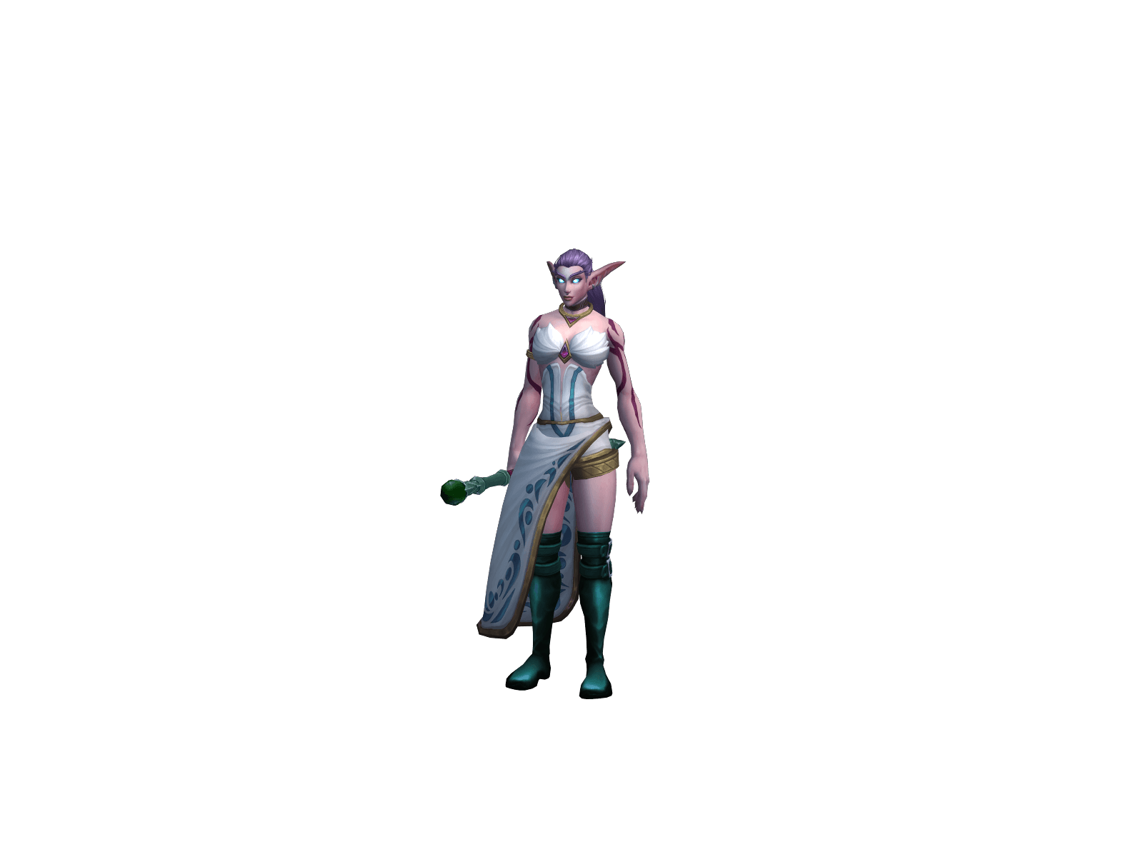 Full character render of Zenwurd