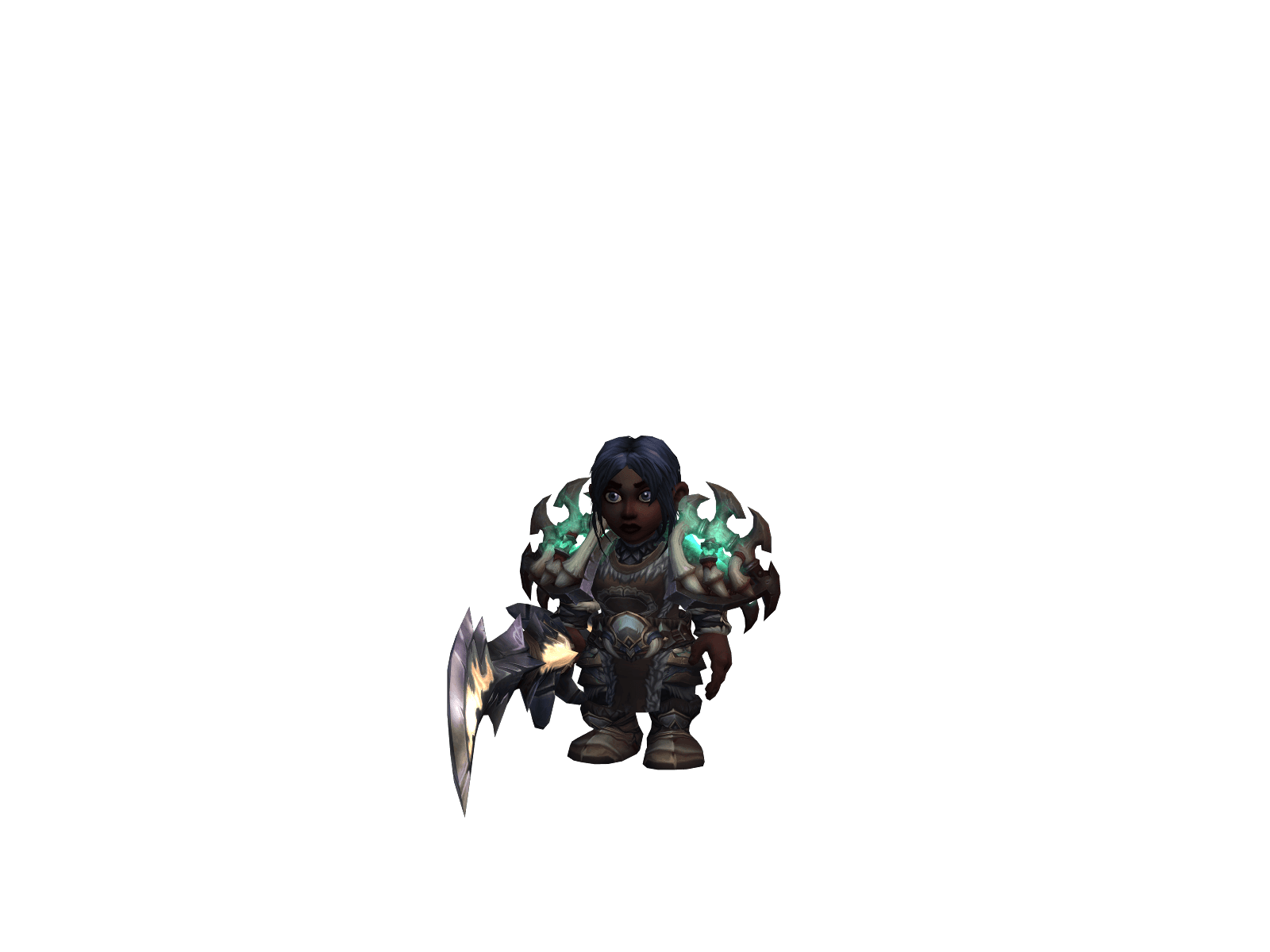 Full character render of Duimonster