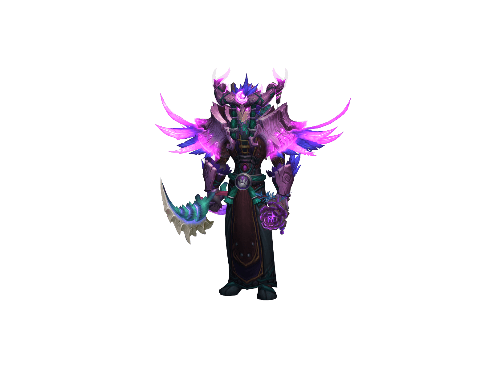Full character render of Skyde
