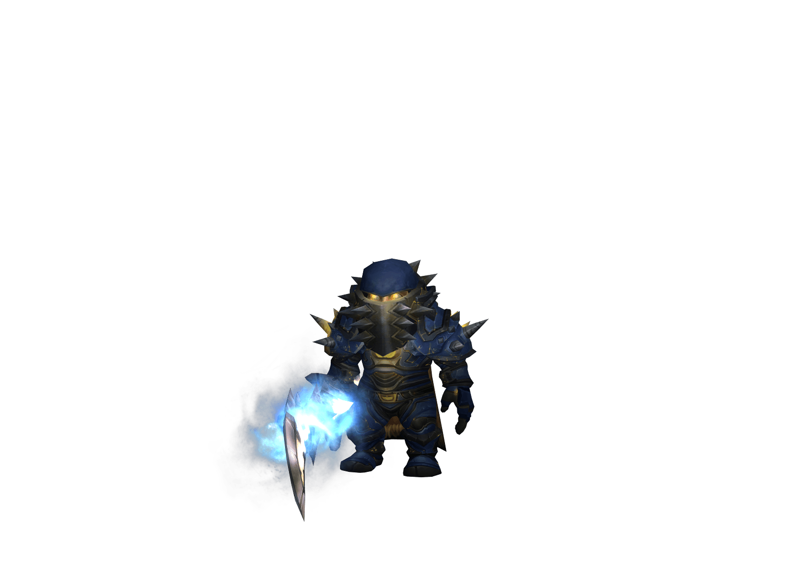 Full character render of Dev