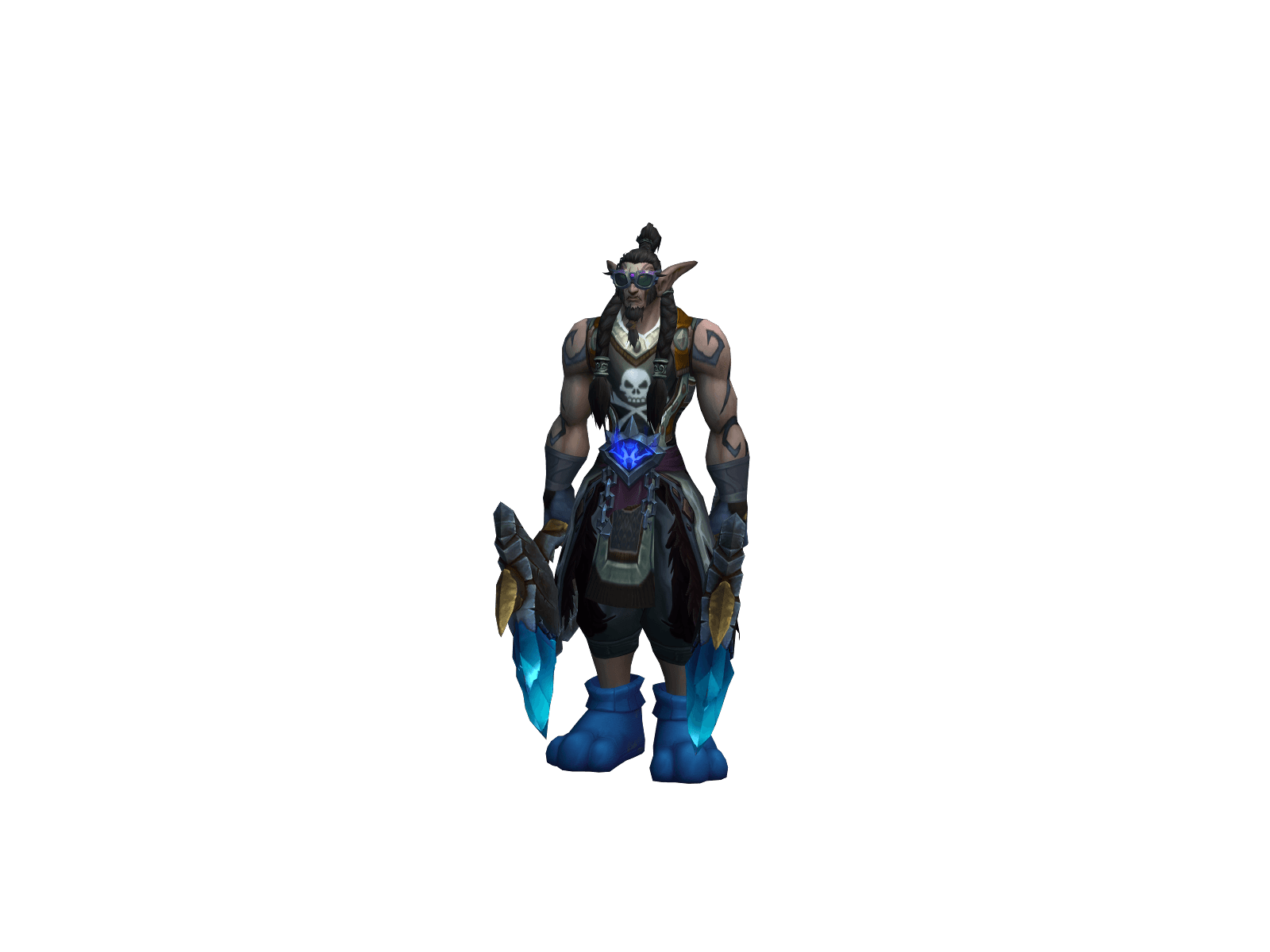 Full character render of Azzrreal