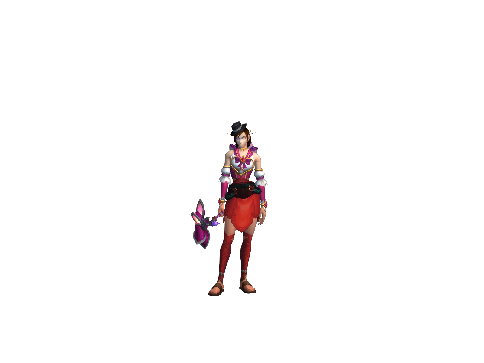 Full character render of Sparkle