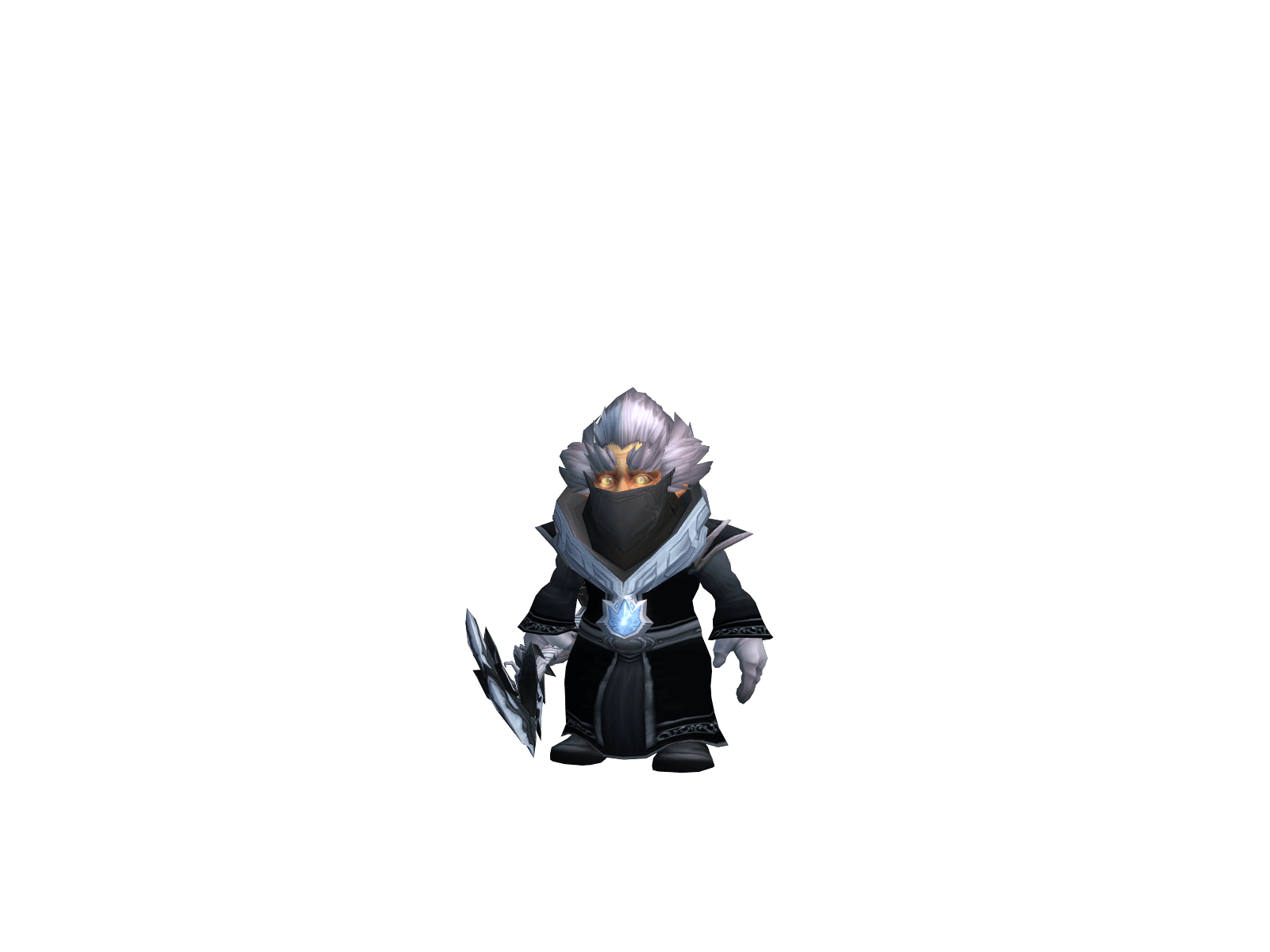 Full character render of Thedude