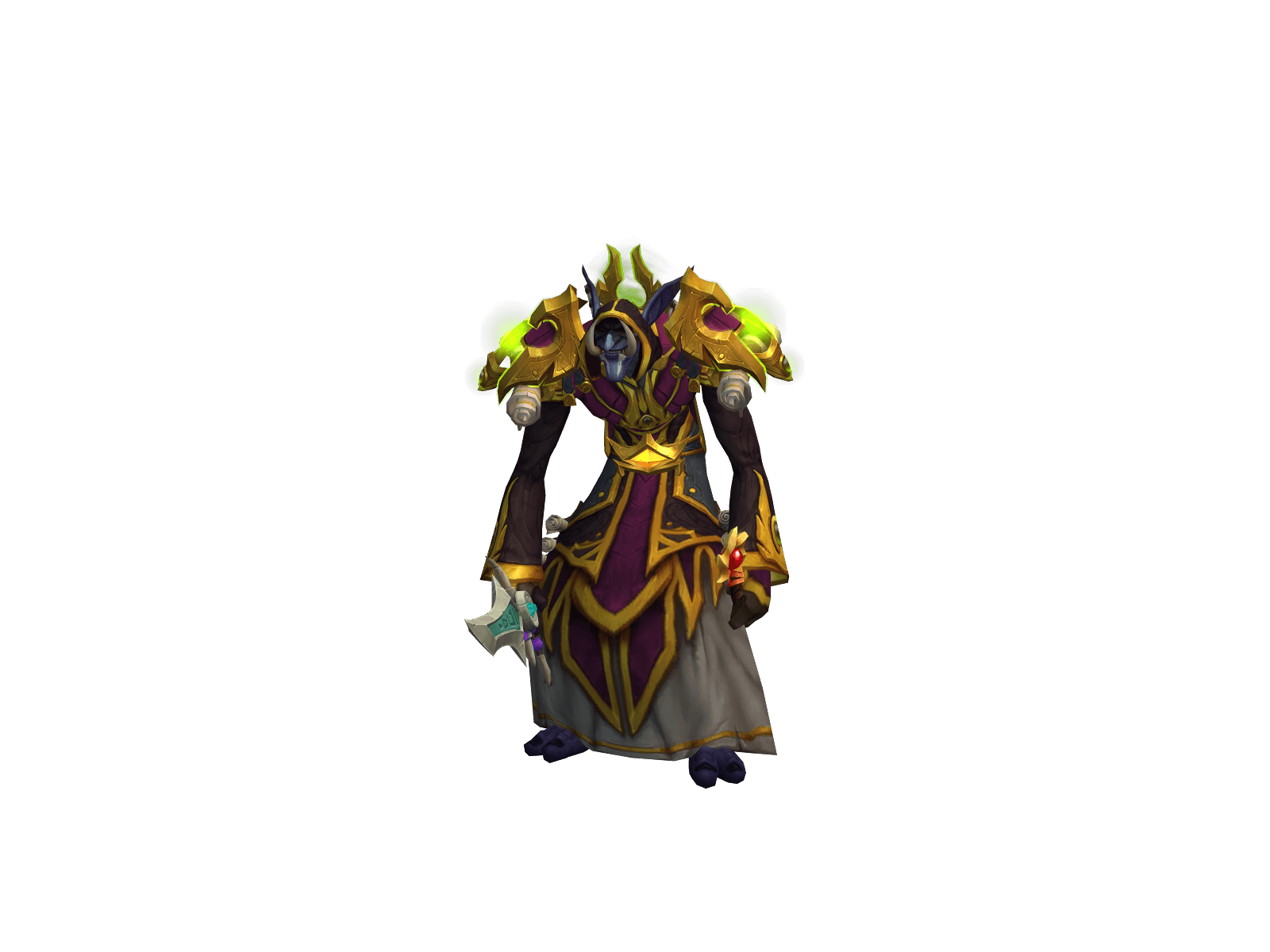 Full character render of Beanmage