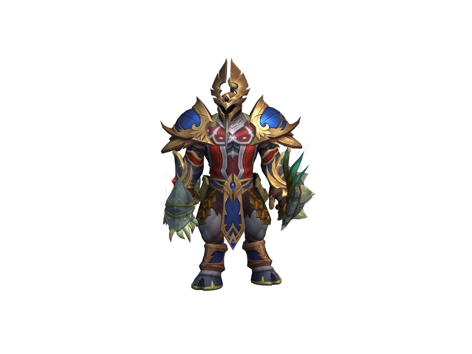 Full character render of Bluecrypt
