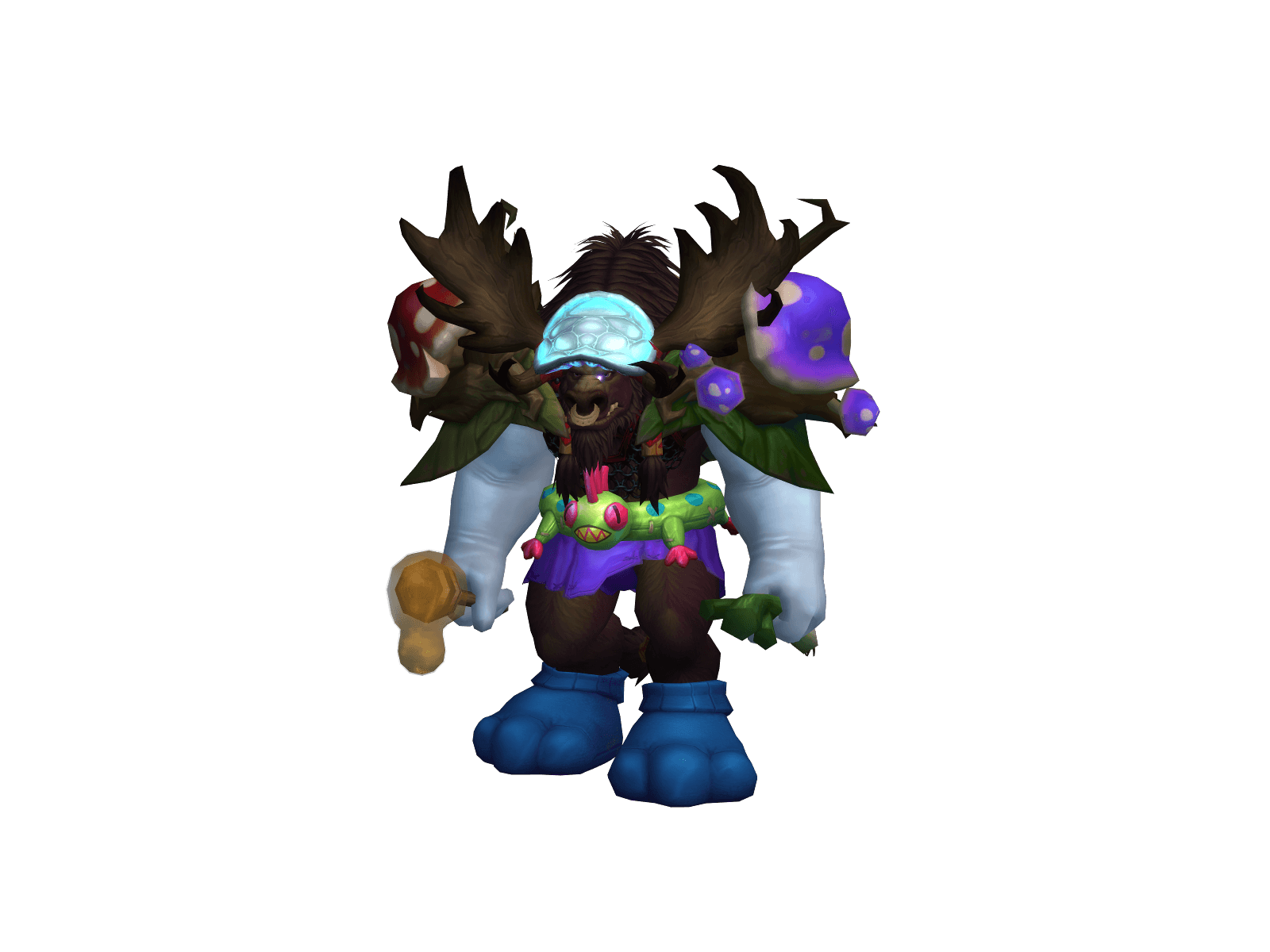 Full character render of Defenseless