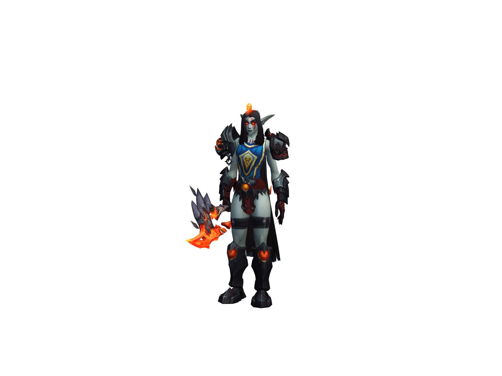 Full character render of Seafoamdream
