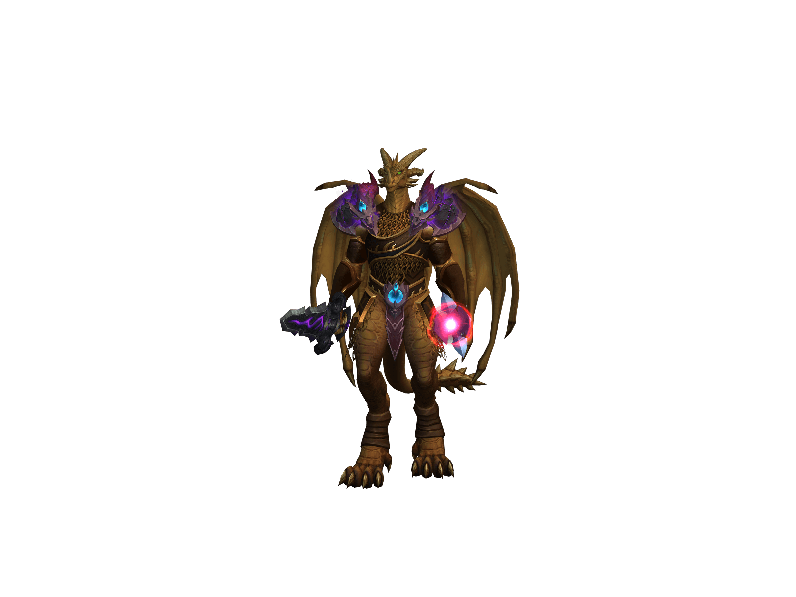 Full character render of Dracthael