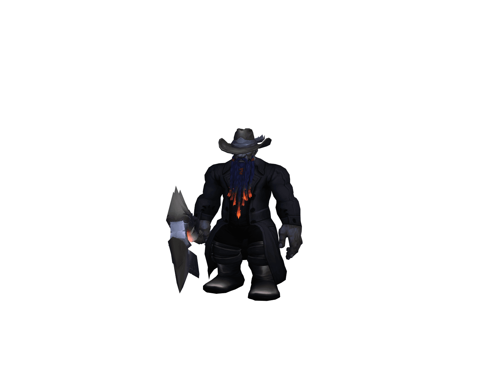 Full character render of Clammyfinger
