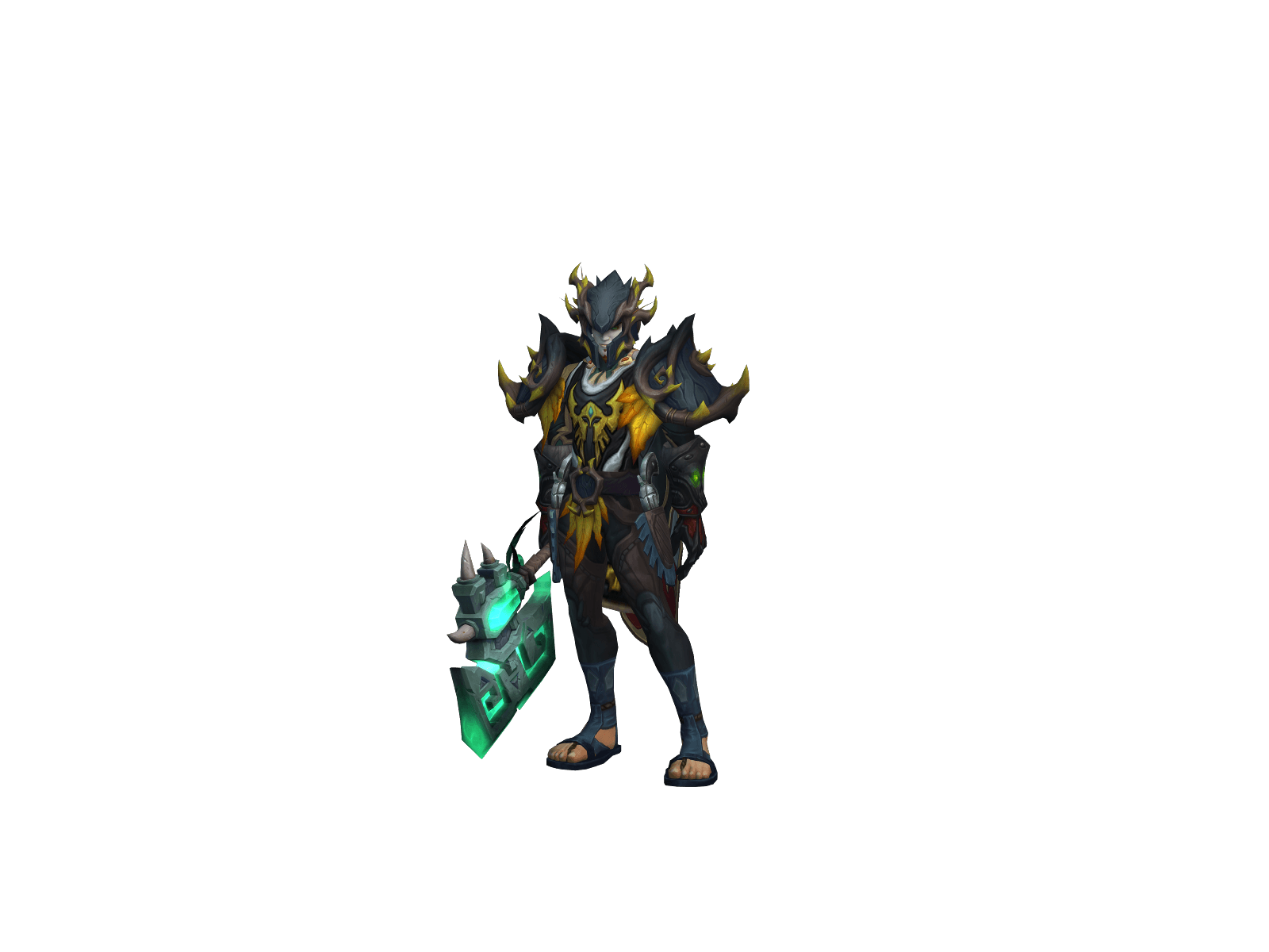 Full character render of Teheez