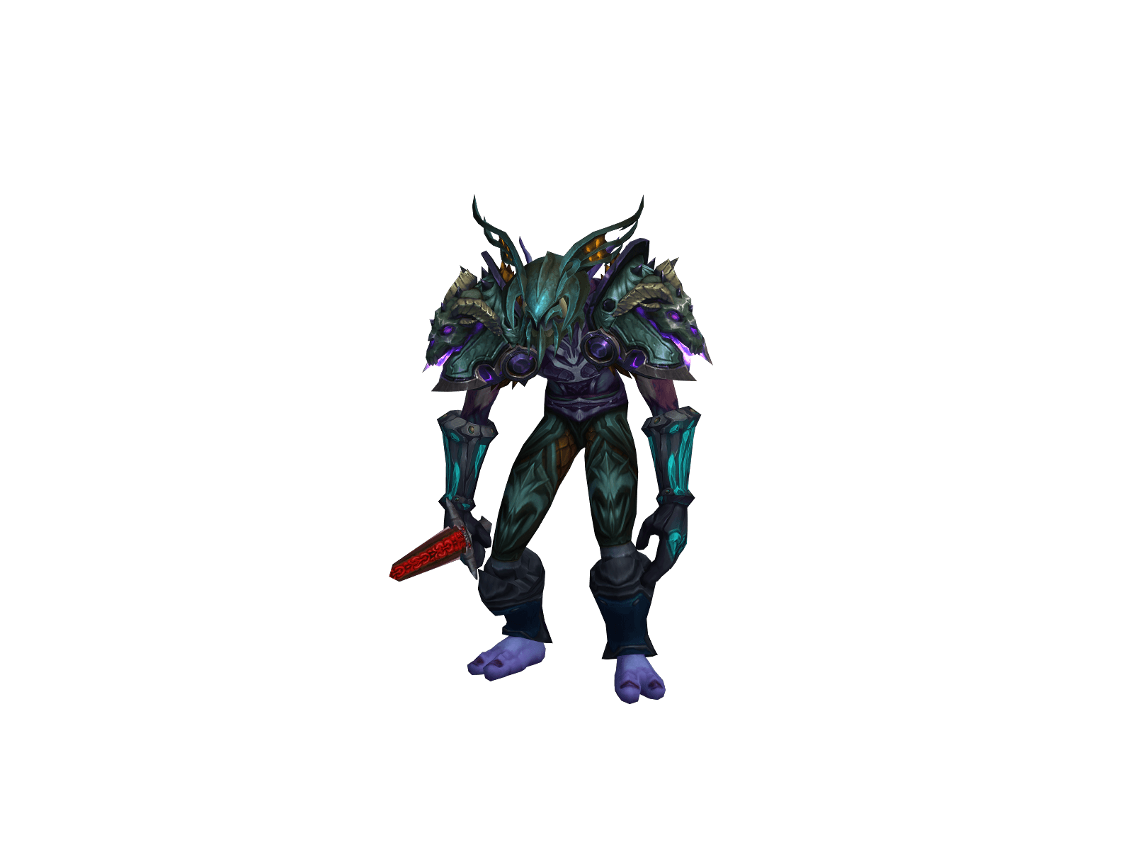 Full character render of Resisting