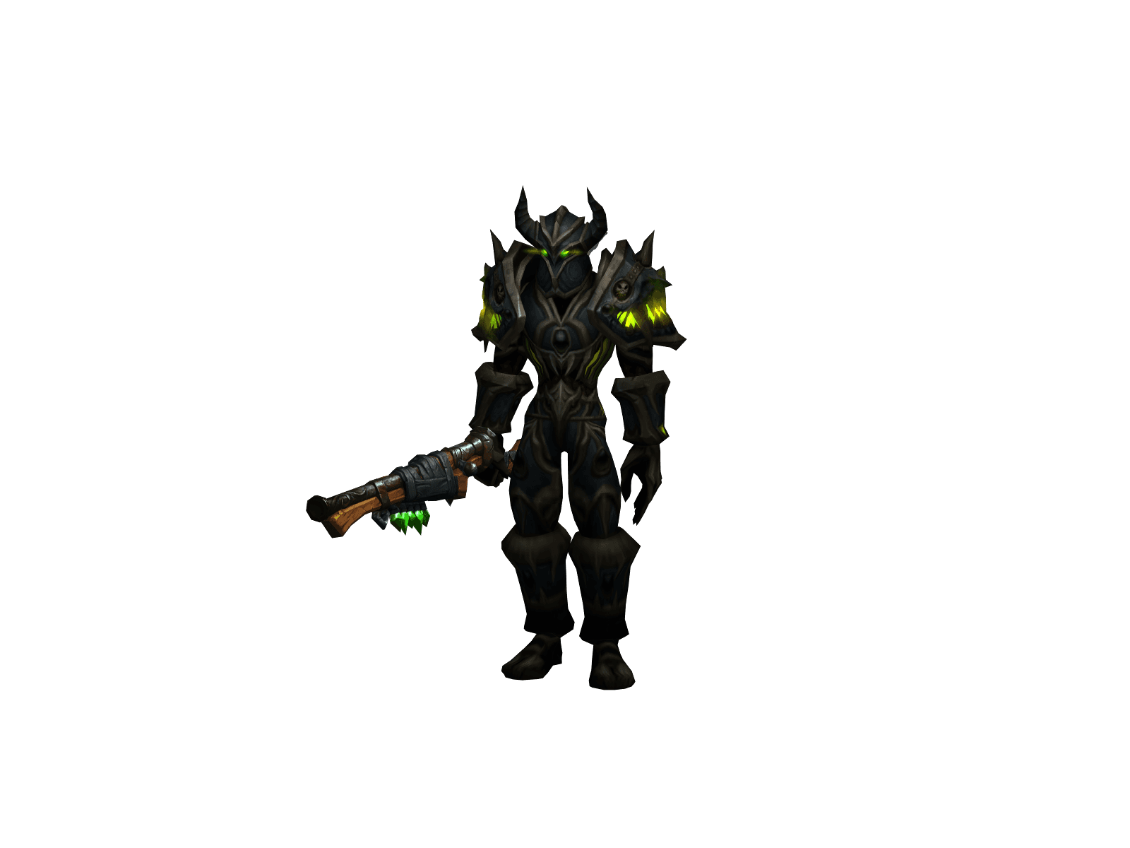 Full character render of Kravën