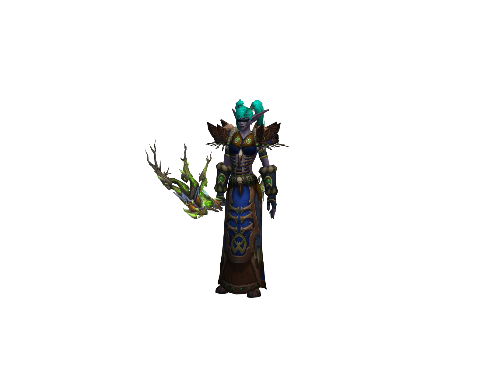 Full character render of Foxyllama