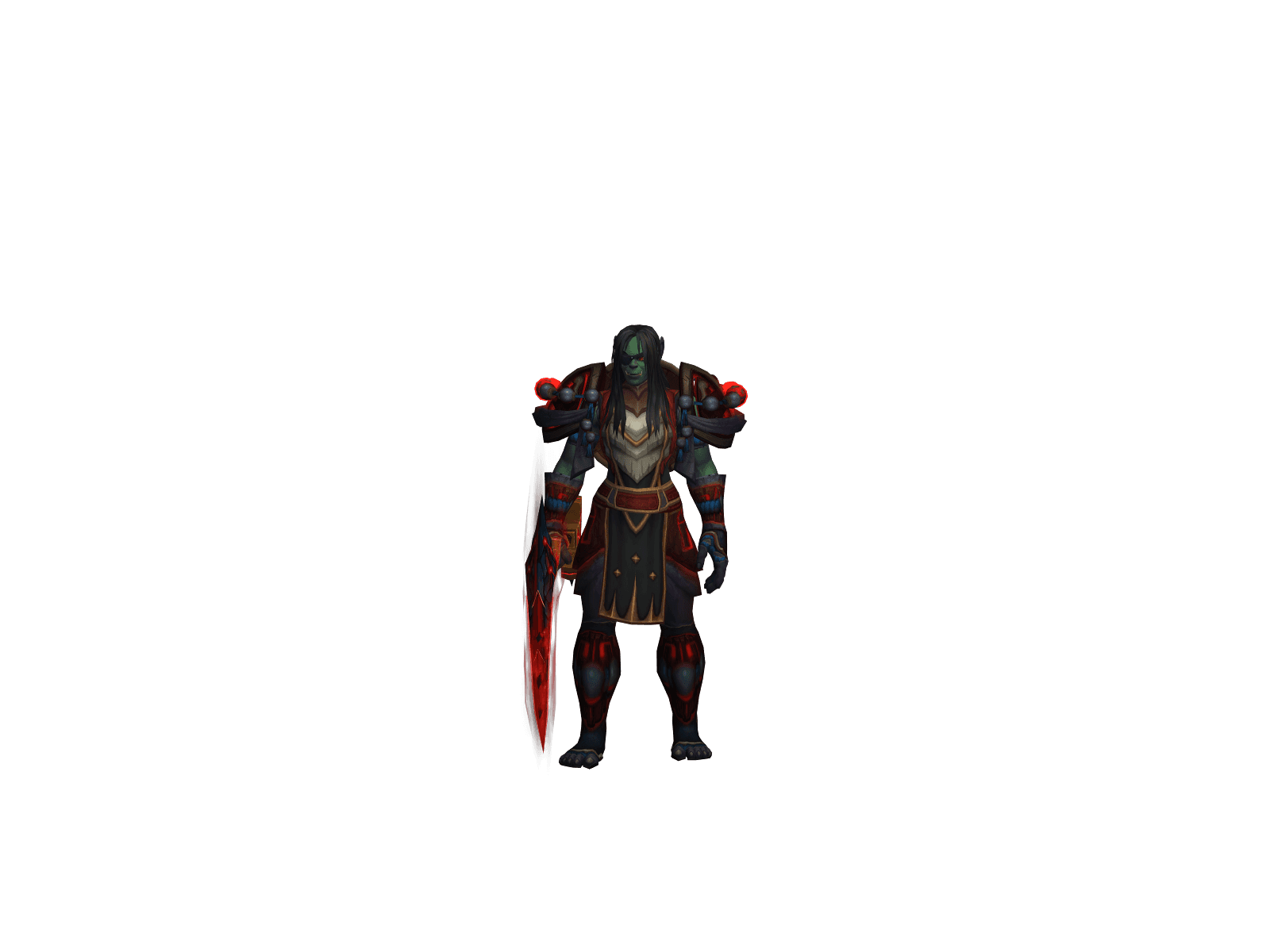 Full character render of Exus