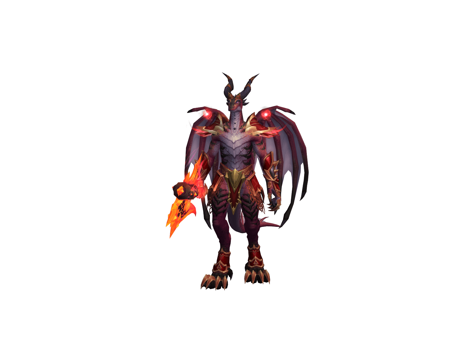 Full character render of Fyrak