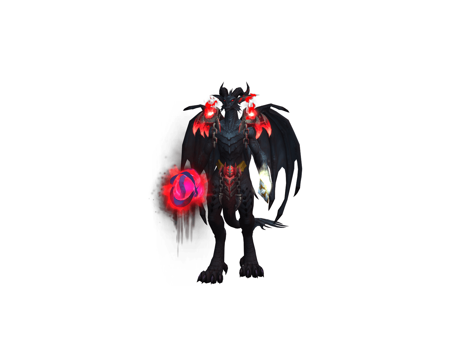 Full character render of Blackømega
