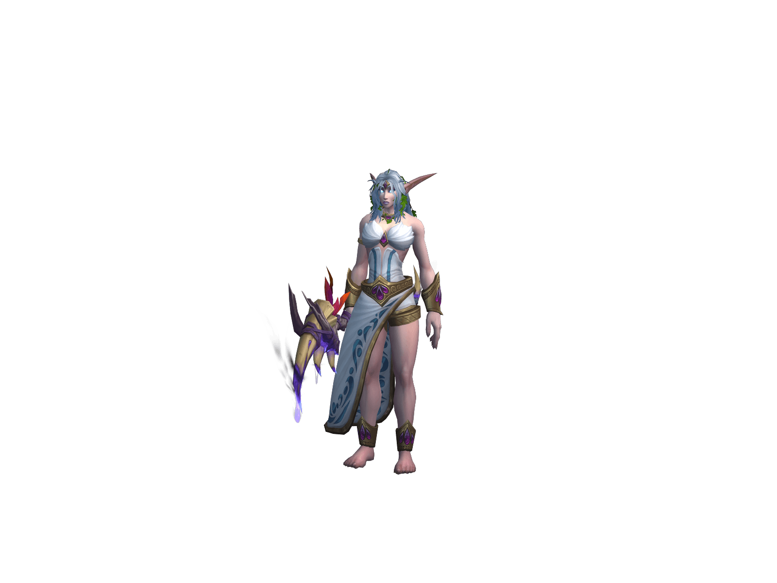 Full character render of Leafowl