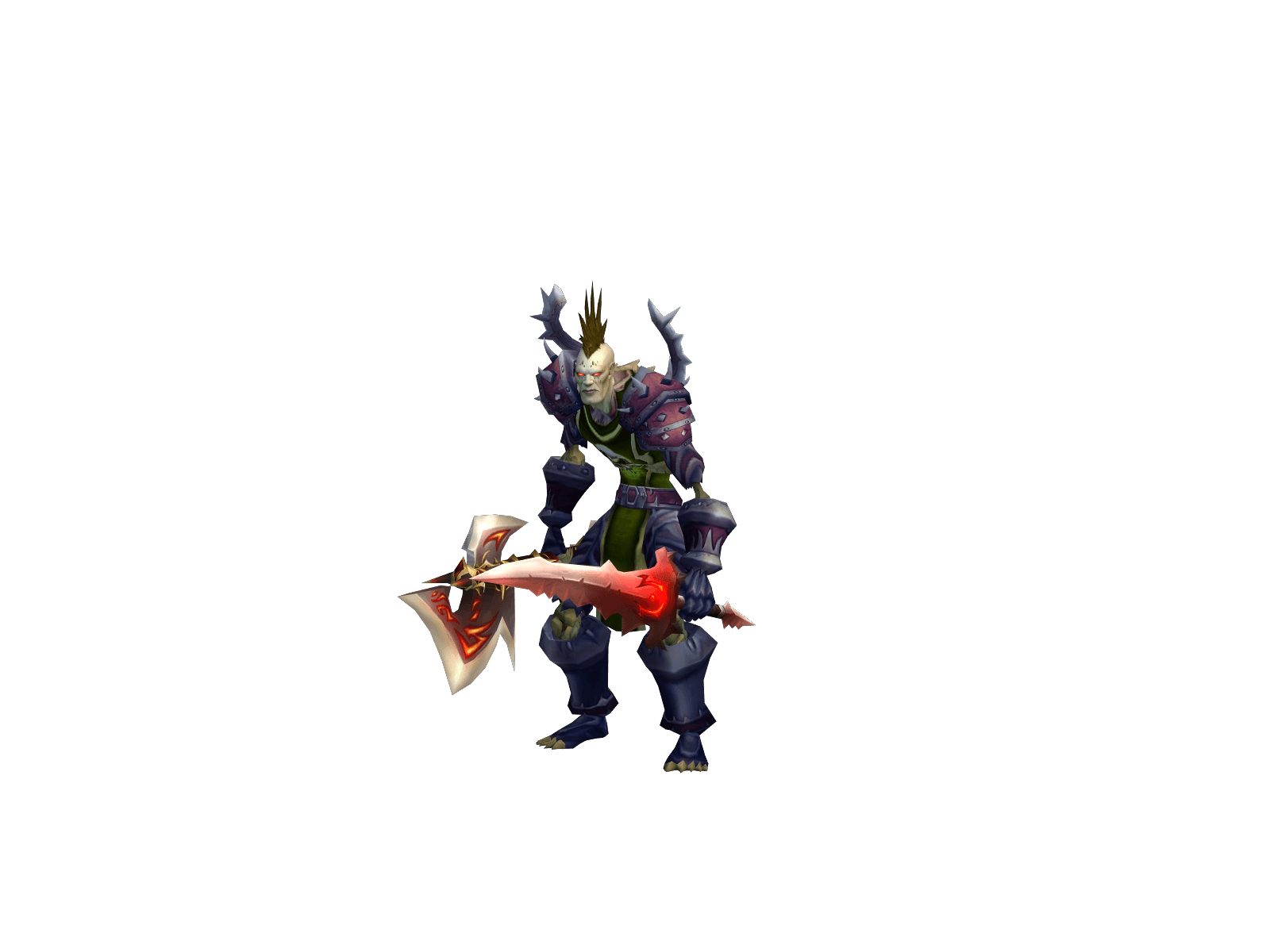Full character render of Paz
