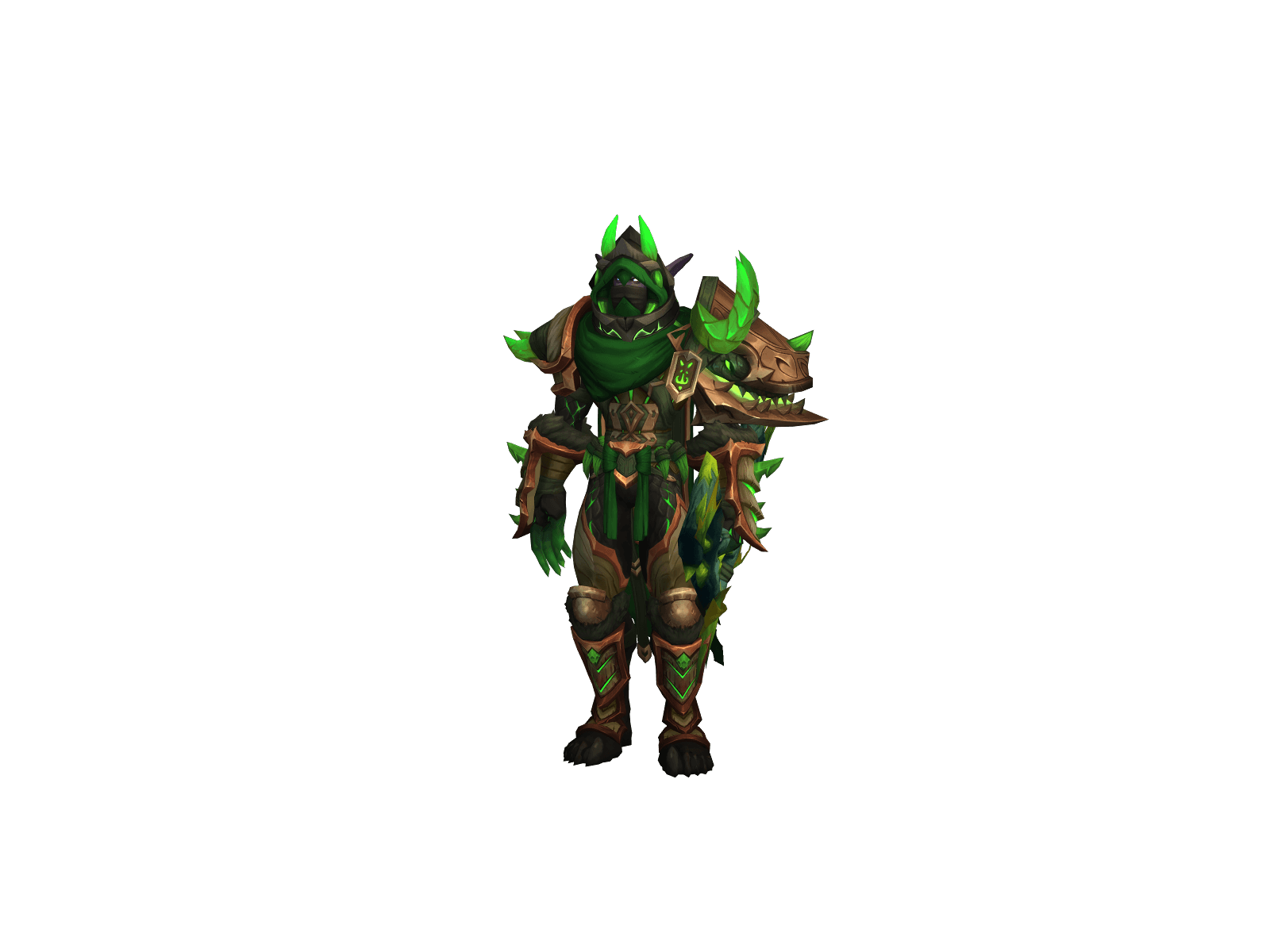 Full character render of Luhawk