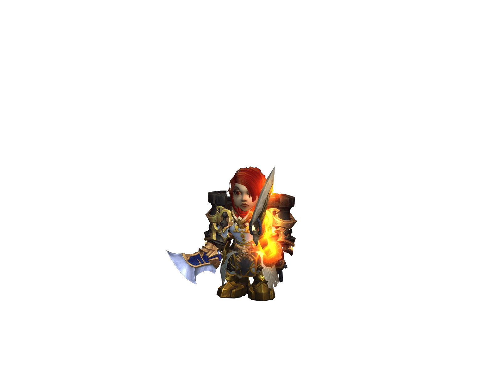 Full character render of Isnlonely