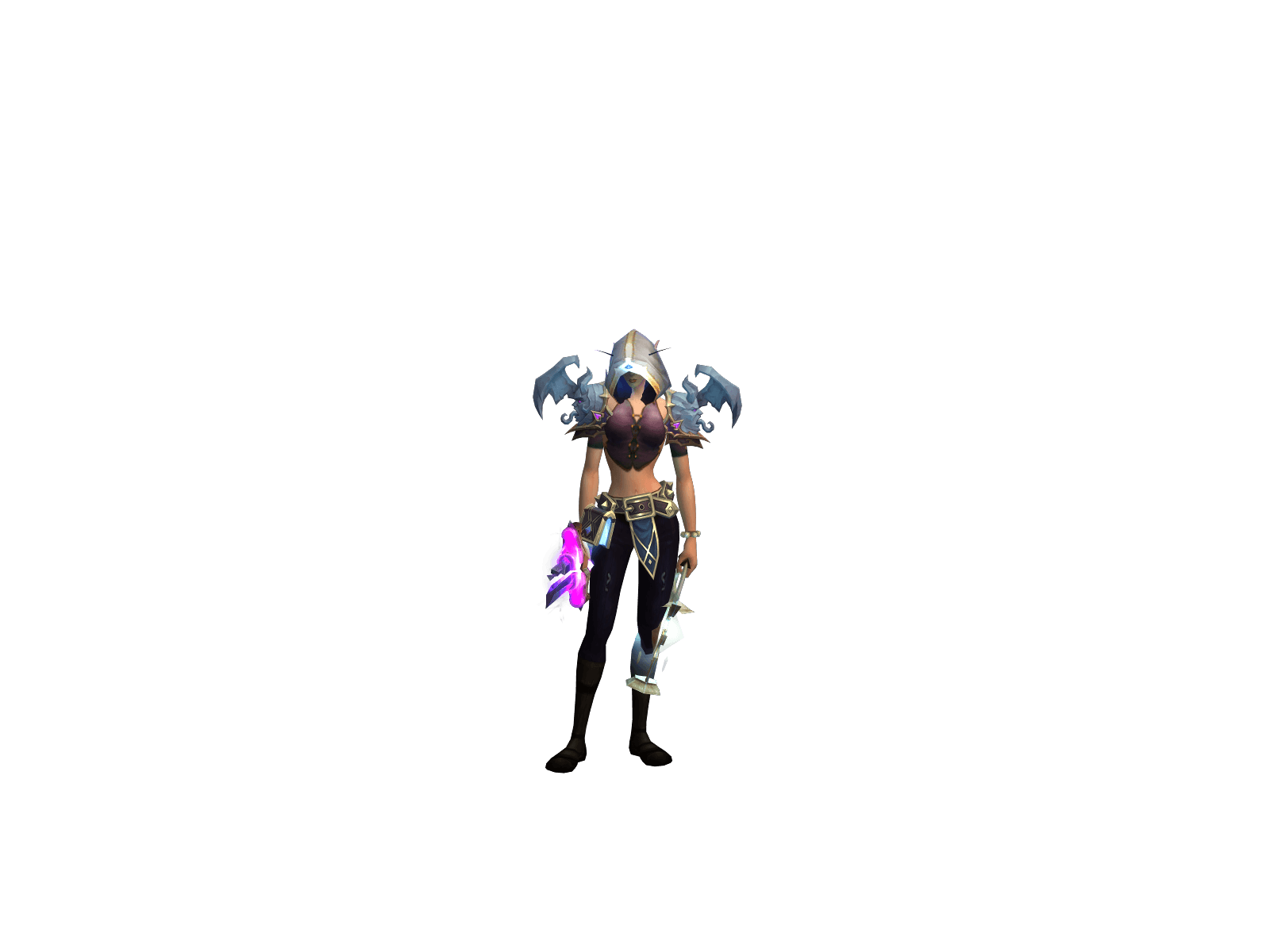 Full character render of Purpøseless