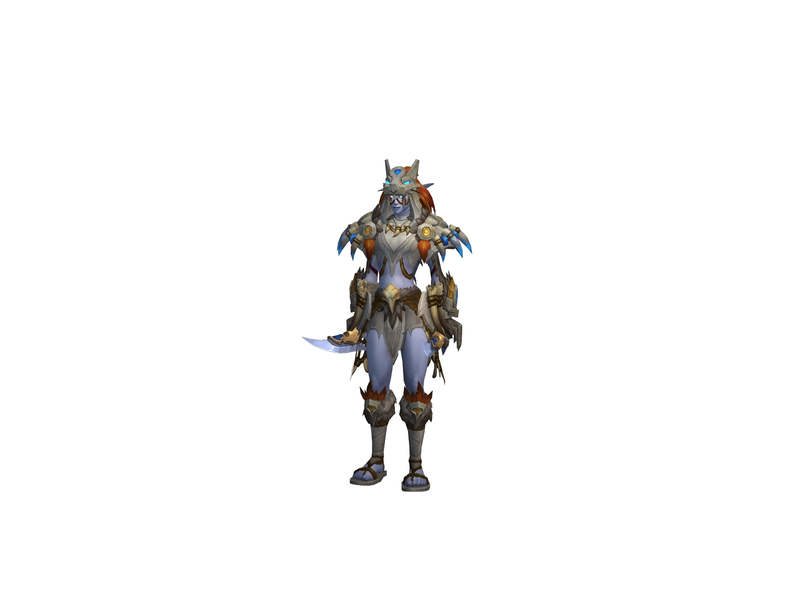 Full character render of Caras