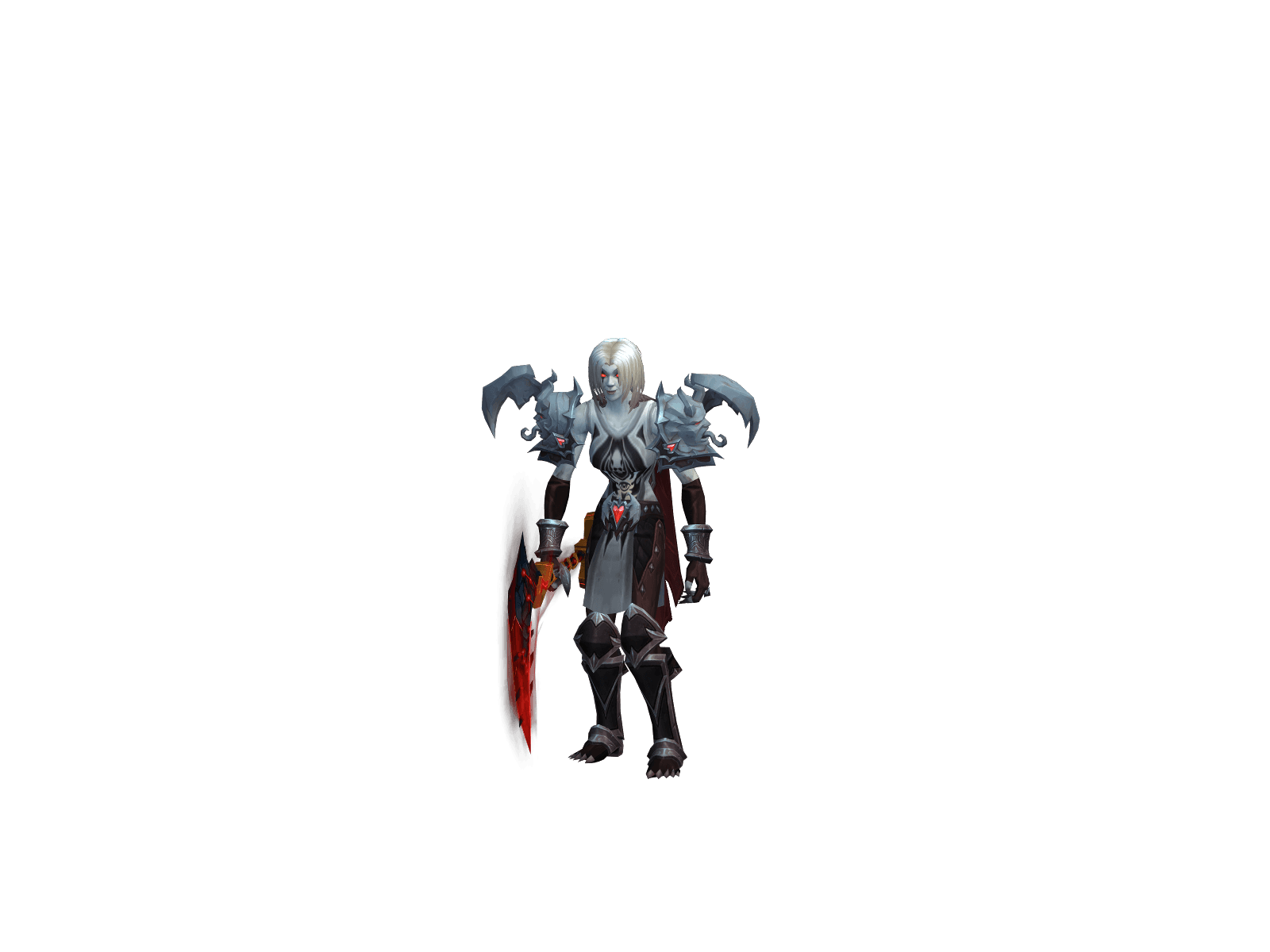 Full character render of Alone