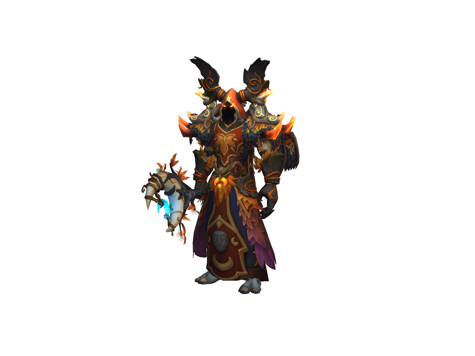 Full character render of Glitchy