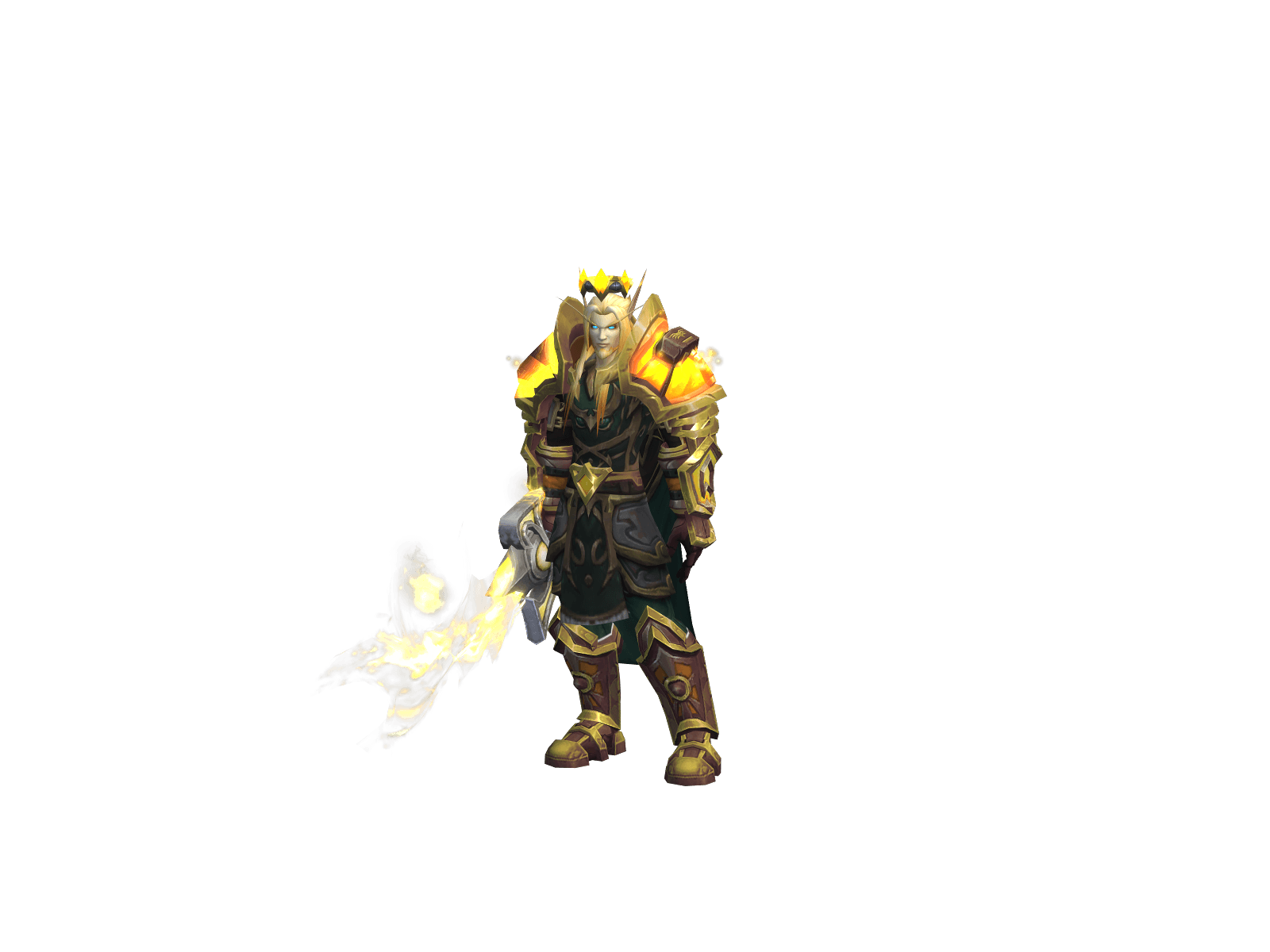 Full character render of Kaleron
