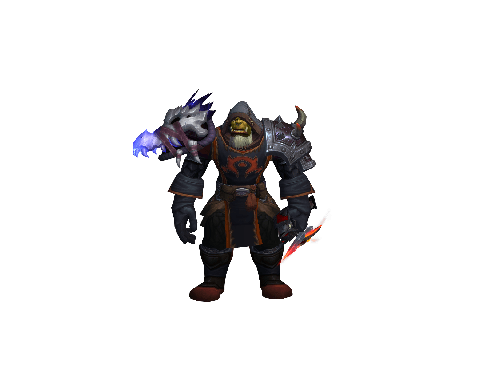 Full character render of Musselhunter