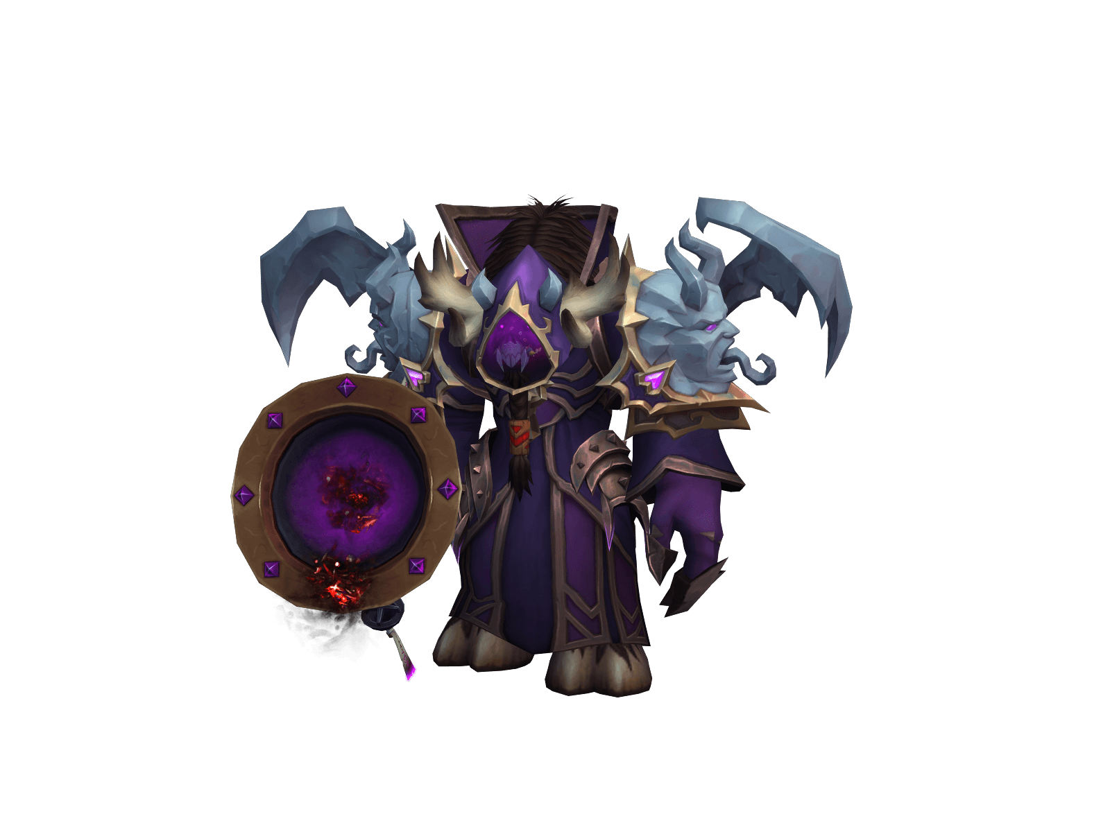 Full character render of Devick