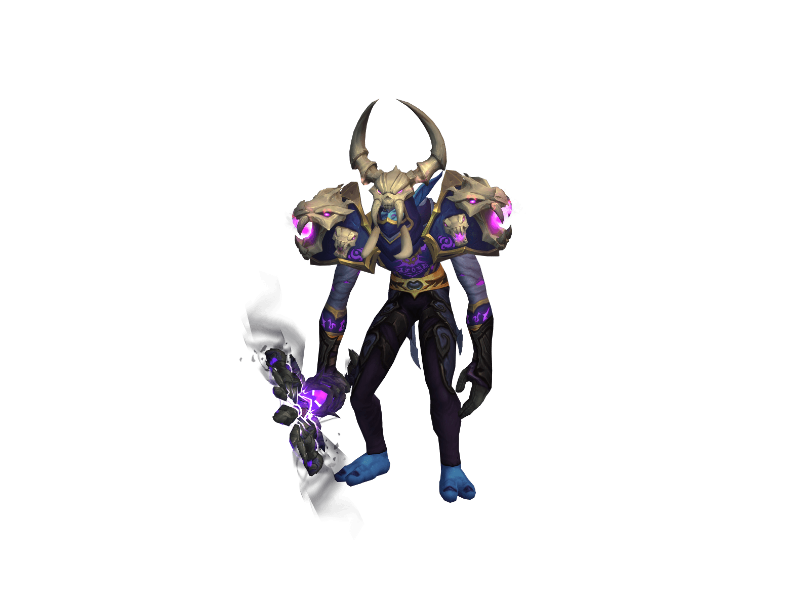 Full character render of Frankidød